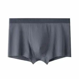 남자팬티 남성사각 드로즈 연그레이 4XL 면팬티