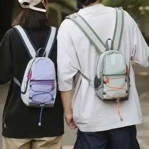 캐주얼 4컬러 아웃도어 멀티 수납 미니 백팩 FD-0736