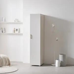 [인터데코]옷걸이와 수납을 한번에, 공간정리 행거 옷장 P0000BTV (착불)