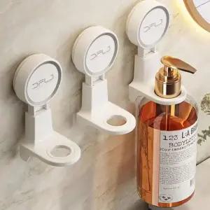 고급형 흡착식 무타공 샴푸 거치대 디스펜서 홀더