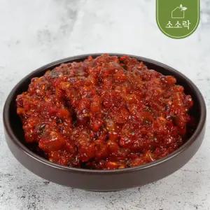 [소소락] 강경젓갈 비빔낙지젓 500g