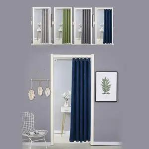 공간 분리 커튼 가리개 패브릭 현관문용 거실 중문 바람막이 거실용 방문 베란다 주방