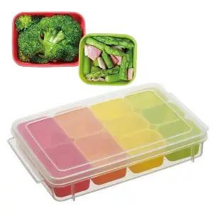 간편한 이유식 소분 트레이 10칸 1P 재료 소분 용기 이유식준비물