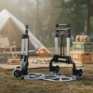 ( )고하중 접이식 핸드카트 캠핑 웨건 이동식 수레 짐운반 대차 소형