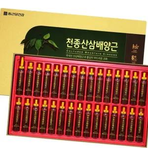 (다올)천종산삼배양근 30병 부모님 효도선물 홍삼 명절선물