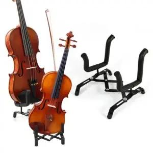 바이올린 거치대 스탠드 받침대 홀더 첼로 우쿨렐레 연주 악기 소품