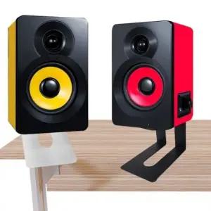 데스크 스피커 스탠드 거치대 우퍼 오디오 받침대