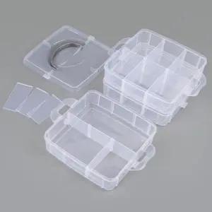 다용도정리함 휴대용 3단 다용도 멀티박스 소형 화장품정리대