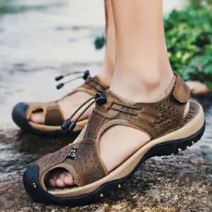 트레킹 천연가죽 스포츠 남자샌들 샌달 샌들 남성샌들