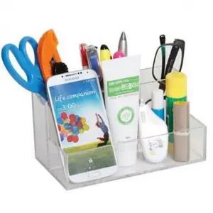 (선택 본상품)크리스탈 다용도 정리함 중 1P 책상 데스크 수납함