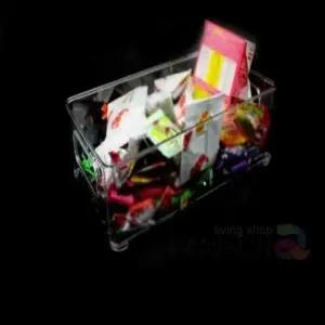 ( )아크릴바구니 손잡이 손잡이수납함 펜트리 냉장고정리 팬트리수납 투명 팬트리정리 아크릴