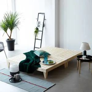 파로마 네오 평상형 무헤드 통마루 침대 프레임 Q NES119