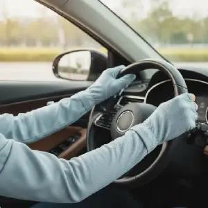 자외선차단 쿨토시 핑거홀 손등커버 운전용 팔토시