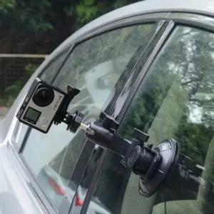 ( )자동차 유리 썬루프 흡착 거치대 고프로 샤오미 미지아 4K