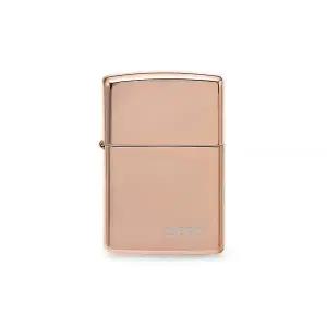 [ZIPPO]지포 ZP49190ZL 하이폴리쉬 로즈골드 로고 라이터