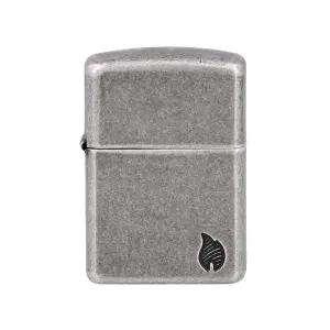 [ZIPPO]지포 ZP46399 아머 앤티크 실버 프레임 라이터
