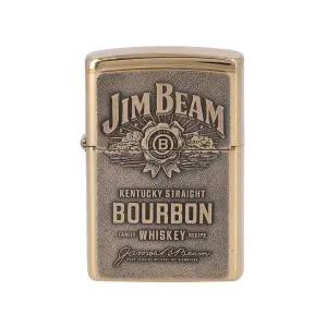 [ZIPPO]지포 ZP254BJB.929 짐빔 엠블럼 하이폴리쉬 브라스 라이터