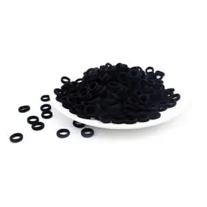 무매듭 머리끈 100P 3무매듭끈-무지개100p 도넛링