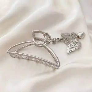 나비 하트 메탈머리핀 헤어핀 집게핀 올림머리 스타일