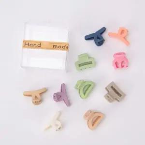 5종 컬러믹스 반묶음 미니집게핀 10P