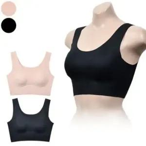 가볍고 쾌적한 쉘론 베이직 여성 브라 브라 여성 이너 이지 요