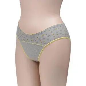 (터프가이)(1055숙녀) 패턴 부드러운 심플 면 3매입팬티 햄 팬