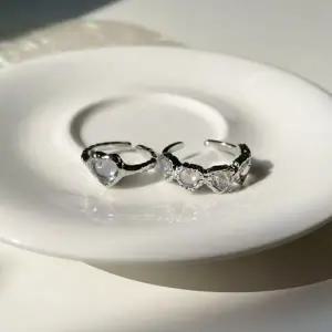 세트 영롱 오팔 포인트 반지 패션반지