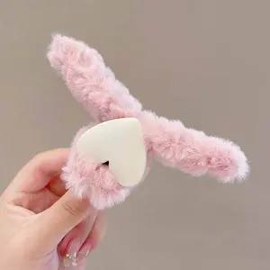 적은숱집게핀 하트머리핀 헤어클립 털집게핀