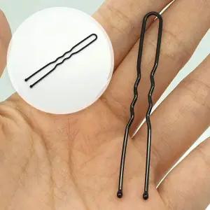 U핀 어피 올림머리 고정핀 유핀 6cm