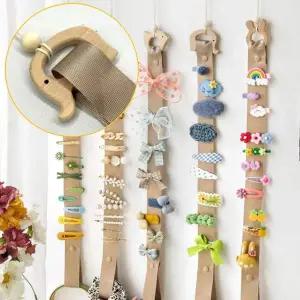 머리핀정리대 우드 헤어핀 머리핀 정리대 코끼리