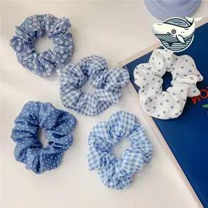 여름 스타일 헤어악세사리 귀여운 패턴 머리끈