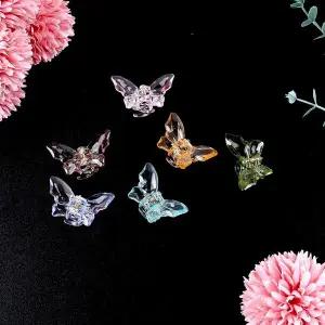 나비 헤어핀 (1P) 페어리 투명 집게