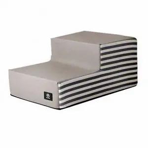 도그포즈 강아지 계단 스트라이프 스텝 어닝 2단