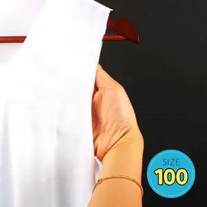 나시티 무봉제 화이트100 V넥 남성 심리스나시 남성용