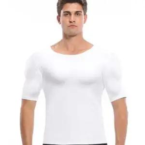 역삼각형 바디핏 수트 이너웨어 남자 보정티셔츠