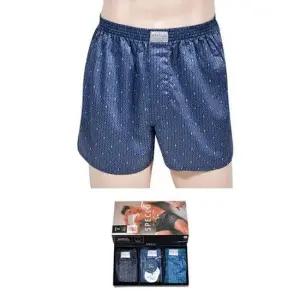 가 빠른 쾌적한 면 80수 남성 3매입 사각 트렁크 팬티