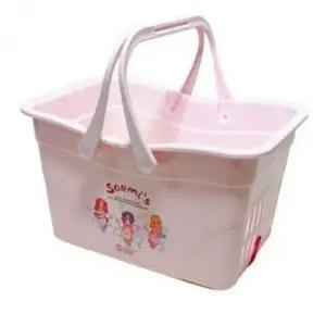 ( )사우나 중 찜질방 수납 물받이형 욕실용품 목욕바구니