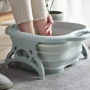 족욕기 접이식 마사지 가정용 발 휴대용 손잡이
