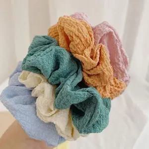 컬러풀 데일리 곱창밴드 화사한 머리끈 8종 세트