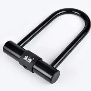 U자형 자전거 고강도 안전 잠금 자물쇠 도난방지 번호키 긴자물쇠