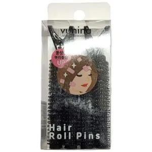 쉽고 빠르게 볼륨을 살려주는 집게형 헤어롤 2P 블랙