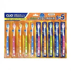 인터덴탈 칫솔 초극세모 크리오 10개입