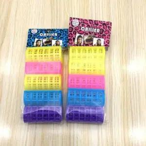 5P 언니 헤어롤 플라스틱미용실 머리롤 뿌리볼륨