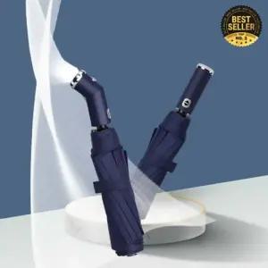 원픽마켓 튼튼한우산 특이한 LED 랜턴 3단 자동 우산