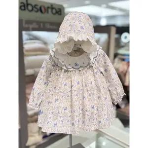 [압소바](마산점)(압소바 26년 S/S 말띠 임신출산축하선물)트라이 우주복+보넷세트(A1122303C) L/블루