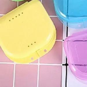 [셀러에이드]틀니 케이스 덴탈 파우치 틀니보관함 5개