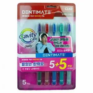 [셀러에이드]덴티메이트 캐비티케어 칫솔 10개입 탄력모
