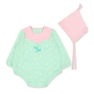 오가닉맘 핑플라긴소바디수트(MJSPQS03)