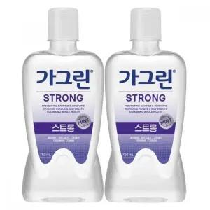 [셀러에이드]가그린 구강청결제 스트롱 750ml x 2개