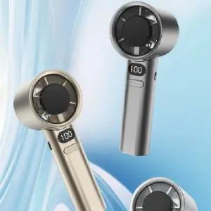 고속회전 120단 손선풍기 부스터 핸디팬 미니 휴대용 강풍 손풍기